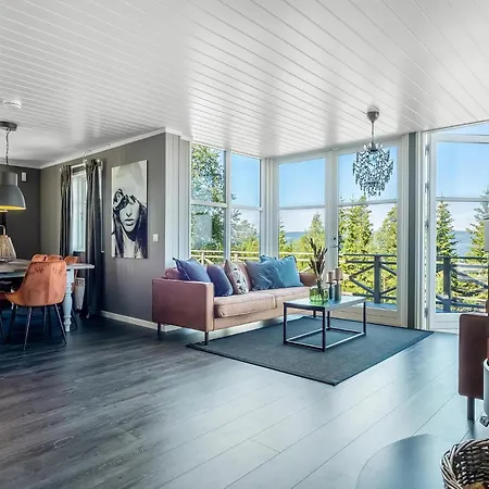 ヴィラ Heidi - 30 Min Fra Osl - Jacuzzi - Badstu - Elbillader *