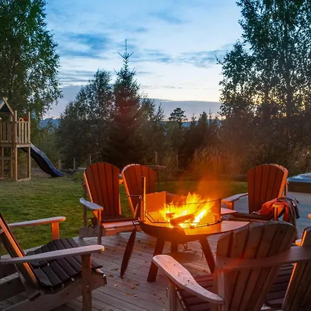 Nyaraló Heidi - Mjosa-utsikt - Jacuzzi Badstu - 30 Min Osl Ulven